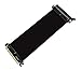 EZDIY-FAB All New PCI Express 16 X Cavo Flessibile Copertura Estensione Port Adapter High Speed Riser Card di-25cm