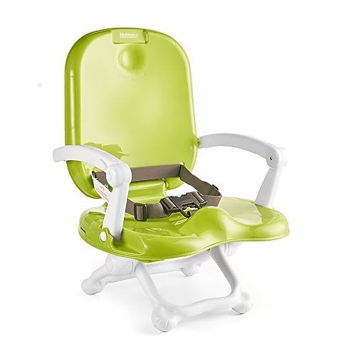 Cadeira de Alimentação Refeição Bebe Portátil, Compacta, Elevatória e Smart Até 15Kg Multmaxx (Verde