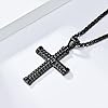Collier Croix pour Hommes Femmes Acier Titane Classique Acier Inoxydable Simpliste Gothique Bijoux Personnalisés #1