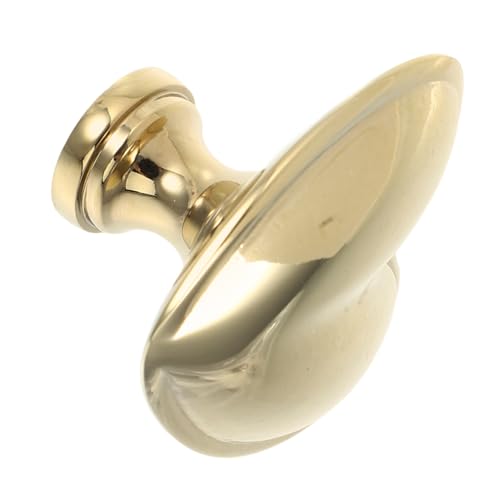 DOITOOL Heart Shape Drawer Pulls Stylish Brass Knobs for Kitchen Cabinets Wardrobe Door Handles