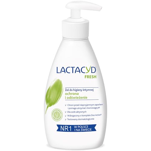 Lactacyd Fresh Intimate Hygiene Gel Daily Protective Wash with Pump 200ml