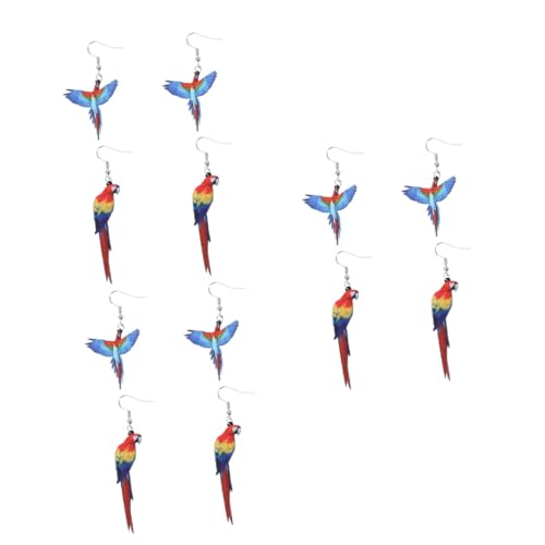 Boucles d'oreilles Perroquet HJZZQH pour Mariage et Décoration de Fête de Noël