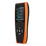 Temtop LKC-1000S+ Air Quality Monitor Formaldehyde Detector, Air Pollution Sensor, Humidity and Temperature Meter Tester with PM2.5/PM10/HCHO/AQI/Particles/TVOC VOC/Histogram