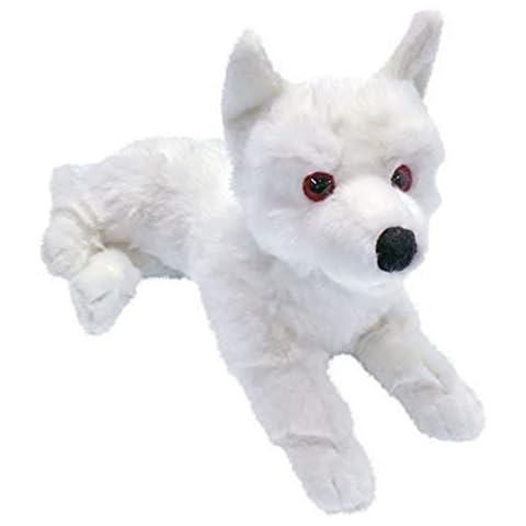Factory Entertainment Game of Thrones Ghost Direwolf Prone Cub Large Plush,White Cover