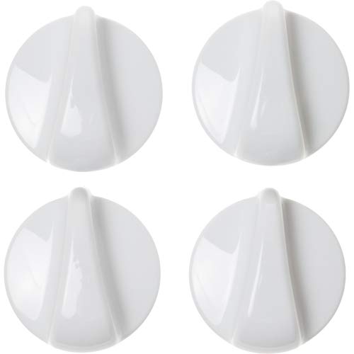 WB03X23020 - ClimaTek Upgraded Replacement for General Electric Stove Oven Burner Knob 4 Pack