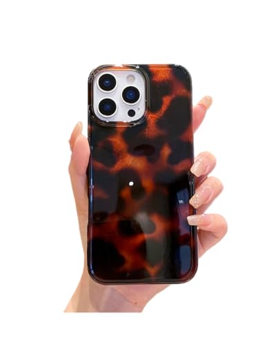 Coque iPhone 15 Pro Max écaille de tortue fine et antichoc pour femmes