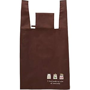 トルネ エコバッグ コンビニバッグ 大 スパイス ブラウン P-3239" 