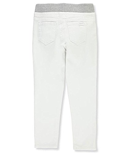 Seven7 Girl's Knit Waist Ankle Skinny Jeans (Maui Mau White, Size 16)3
