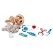 Melissa & Doug Examine and Treat Pet Vet Play Set, 24-Piece Animal Doctor Playset with Dog & Cat Plushies, Pet Doctor Kit & Accessories, Preschool Toys for Girls & Boys Ages 3+