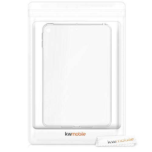 kwmobile-Carcasa-Compatible-con-Apple-iPad-Mini-5-2019-Funda-Tablet-de-plastico-TPU-Estuche-en-Transparente