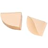 TAKE FANS Filterpapier, 100 stuks, V-vormig wegwerp-druppelpapier, koffiefilter, koffiebereidingsaccessoires voor V2/V60