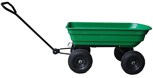 Chariot à roulettes Greenstar pour transporter bûches et déchets