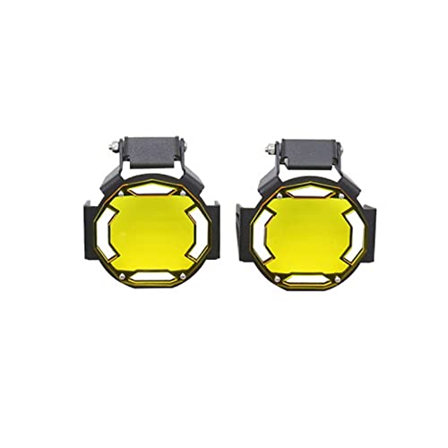 Grille de protection jaune pour phare antibrouillard BMW R1250GS anti-fissure