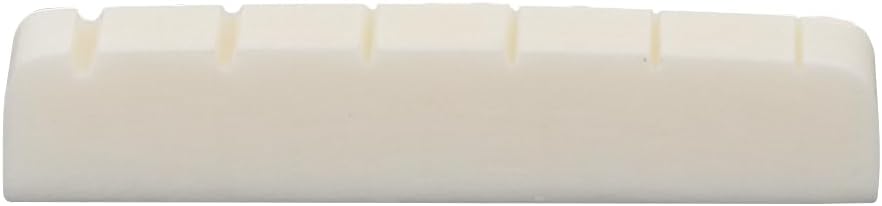 Left Hand 6 String Pre Slotted Acoustic Guitar Bone Nut for folk guitar Parts 43mm*6mm*8.5/8mm, ZS-NG-43MM
