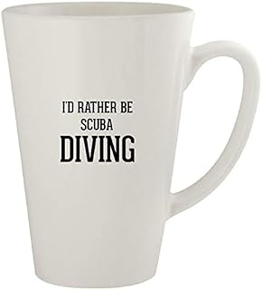 I'd Rather Be SCUBA DIVING - Ceramic 17oz Latte Coffee Mug