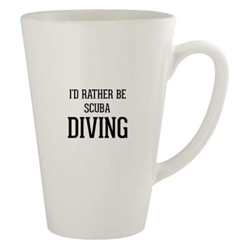 I'd Rather Be SCUBA DIVING - Ceramic 17oz Latte Coffee Mug