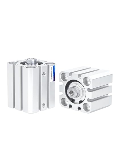 Cylindre mince CDQSB16-15 compact pneumatique double effet course 15mm