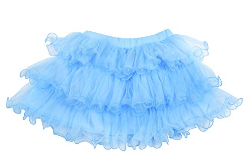 Image of Dressy Daisy Girls Unicorn Clothing Set (Cotton Tee Shirt with Tutu Skirt) Fancy Dress Up Clothes, Blue Pink Purple