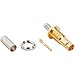 AMPHENOL RF 102-913-06 RF/COAXIAL, 1.0/2.3 BHD JACK 50 OHM CRIMP