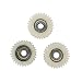 YONGHUISS 3 pz 30 Denti 36mm Bicicletta elettrica Riduttore del Motore del Motore in Nylon Ingranaggi elettrici Set di plastica