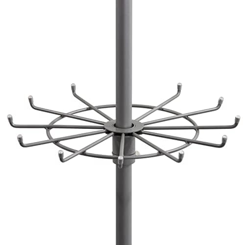 GERSO Hakenständer mit 3 Hakenkränzen mit je 12 Haken, 40 cm Durchmesser
