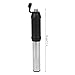 OUKENS Mini Bike Pump, Portable Bicycle Hand Pump, Aluminum Alloy Tire Air Inflator Pump for Bike Bicycle