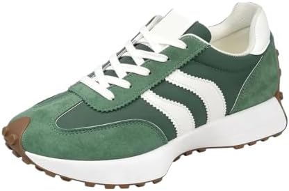 Women's Thick Sole Sneakers Fashion Tennis Shoes, Breathable Comf...