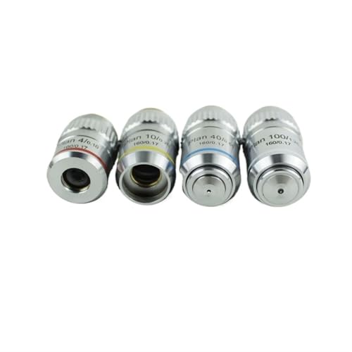 Objectif achromatique Plan 40X pour microscope biologique en métal - 3