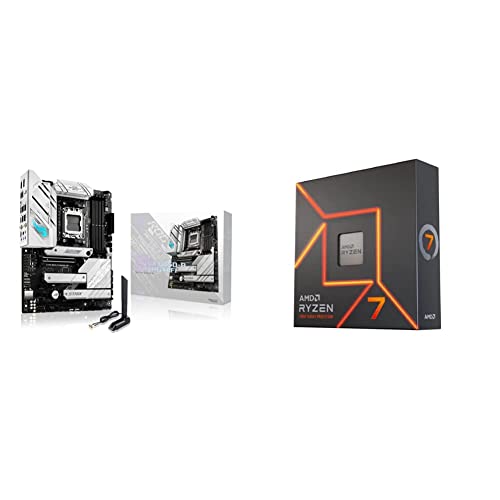 ASUS ROG Strix B650-A Gaming WiFi AMD Ryzen AM5 ATX motherboard + AMD Ryzen™ 7 7700X Desktop Processor