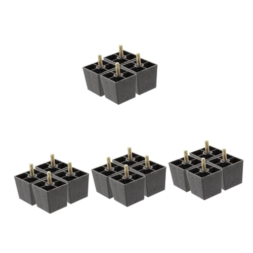 Mesa ajustable de repuesto con patas para muebles elevadoras de plástico resistente DOITOOL 2