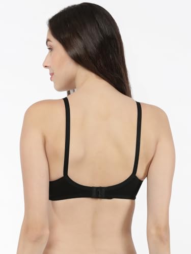 Image of Softline Women's Cotton Rich Wire-Free Non-Padded Bra Combo | Full Coverage & Breathable Comfort | Fancy Lace Design for a Feminine Look | Everyday Support & Soft Feel (Pack of 2)