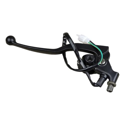 Palanca de freno y embrague con interruptor de luz para Yamaha YB125 5VL en color negro