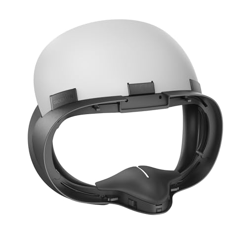 GEEKVR �t�F�C�X�J�o�[ �t�F�C�V�����C���^�[�t�F�[�X Meta Quest 3S��p�iQuest 3��Ή��j �I���W�i������уG���[�g�X�g���b�v�ƌ݊������� ���C�f���A���t�F�C�X�N�b�V�����i2��ށFPU�N�b�V�����ƃA�C�X�V���N�N�b�V�����j�w�b�h�X�g��