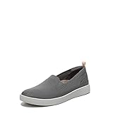 Vionic Women's Essence Sidney Platform Slip-on Fashion Sneaker- Knit Shoes That Include Three-Zone Comfort with Orthotic Insole Arch Support, Charocal 8 Medium