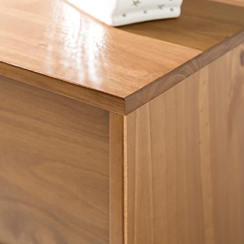 Home Accent Furnishings Transitional Farmhouse Framed 6-Drawer Dresser With Cup Handles - Caramel #TOP3