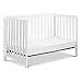 Carter's by DaVinci Colby 4-in-1 Convertible Baby Crib - GREENGUARD Gold Certified Convertible White Baby Crib to Toddler Bed, Daybed, Full-Size Bed, Easy to Assemble - 4 Adjustable Mattress Heights