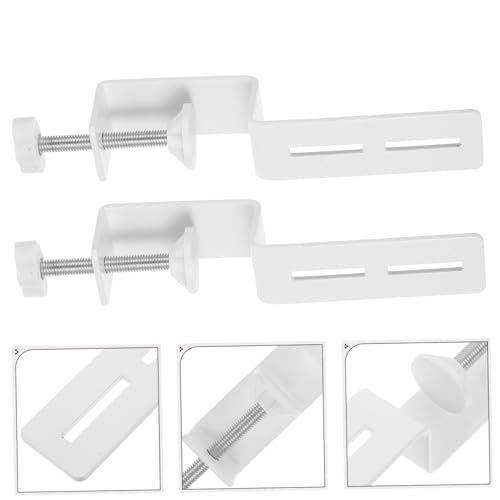 Pinces de fixation stable pour pegboard installation facile sur bureau