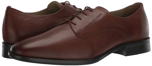 Image of BOSS Men's Colby Grain Leather Derby Shoe