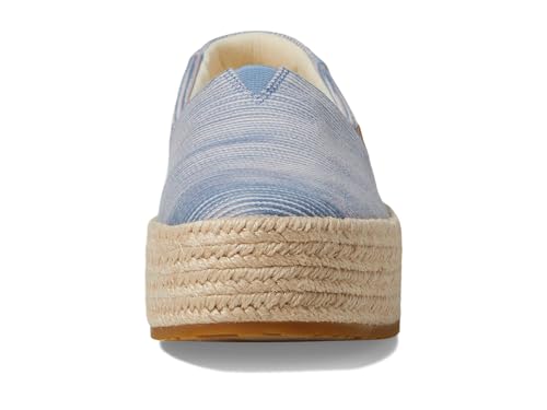 Image of TOMS Women's Valencia Platform Espadrille, Textile Upper, OrthoLite Insole