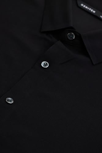 Image of SNITCH PSF Mens Shirts | Slim Fit Design | Poly Blend Fabric, Classic Spread Collar & Full Sleeves, Versatile for Casual & Formal Wear