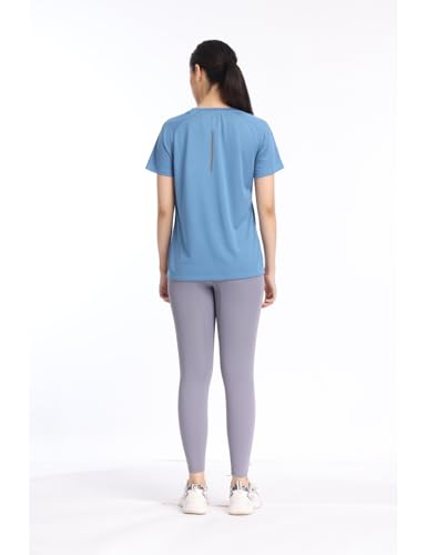 Image of Pump'd Women's Half Sleeve T-Shirt - Athleisure Women's s Fashion Workout Top for Women & Girls | Lightweight Activewear for Running, Sports & Gym - Lightweight, Anti-Odor, Dry Tech, Ultra Soft Seams