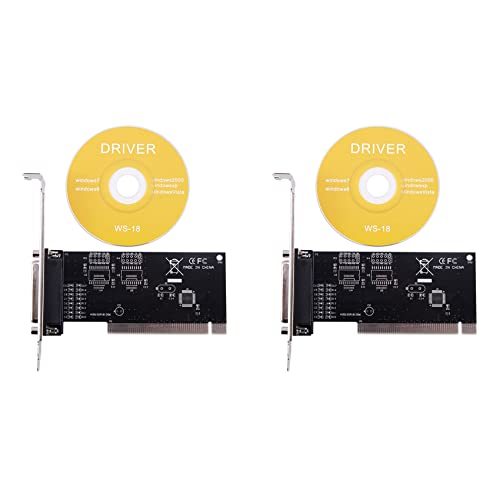 Nemeae 2X Parallel PCI Controller Karte WS-18