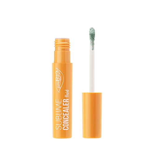 PUROBIO – CORRETTORE FLUIDO - COLORE C1 VERDE - SUBLIME CONCEALER FLUID ECOBIO VEGANO COD. 031