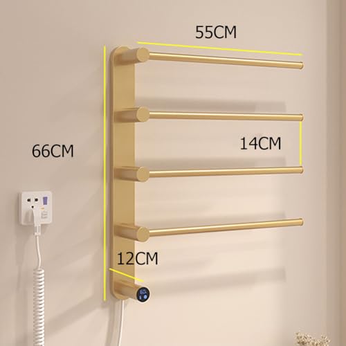 Porte-serviettes électrique programmable à brancher pour sèche-serviettes - 7