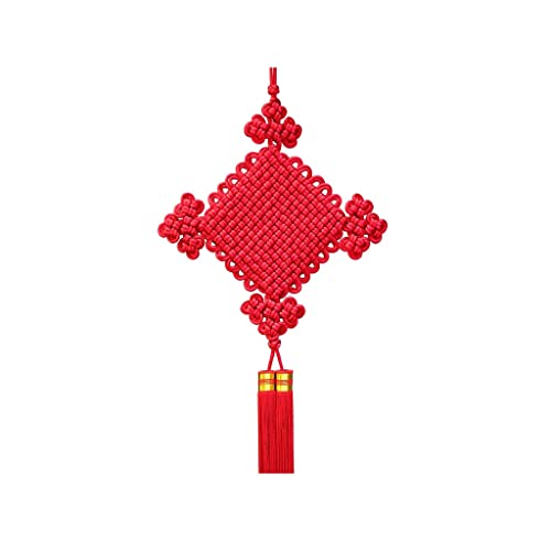 Nœud chinois traditionnel fait main de 49,2 pouces à offrir pour la chance