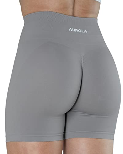 Image of AUROLA Intensify Workout Shorts for Women Seamless Scrunch Short Gym Yoga Running Sport Active Exercise Fitness Shorts