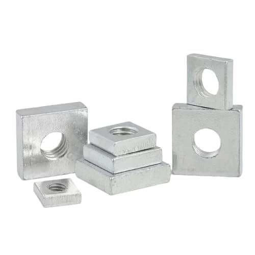 Kensut?n M2.5 M3 M3.5 M4 M5 M6 M8 �Y�f�| �������b�L ���^�l�p�i�b�g �A���~�v���t�@�C���p���^�l�p�`�X���C�_�[�u���b�N(M4x6x6x2 (40pcs))