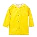 amivoo Kids Rain Jacket - Waterproof Boys Girls Raincoat Yellow Breathable Hooded Rain Coat for Girls Boys Toddler (Yellow, XXL/8-9)
