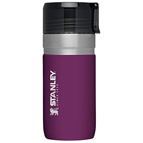 STANLEY(スタンレー) 新ロゴ ゴーシリーズ 真空ボトル 0.47L パープル 保温 保冷 直飲み 水筒 アウトドア 保証 09541-006 (日本正規品)