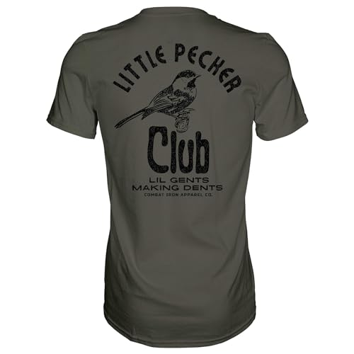 Combat Iron Men's Graphic Tees | Lil Gents Making Dents Men's Club | Men’s Graphic T-Shirts